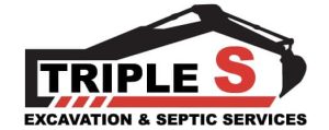 Triple S Excavation & Septic Services logo – Helena, Montana’s trusted excavation and septic installation experts.