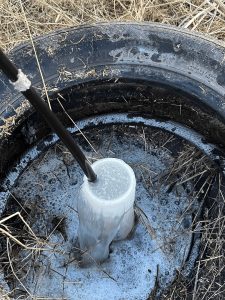 Hydro Jetter from Triple S Excavation in Helena, MT, performing high-pressure drain cleaning.